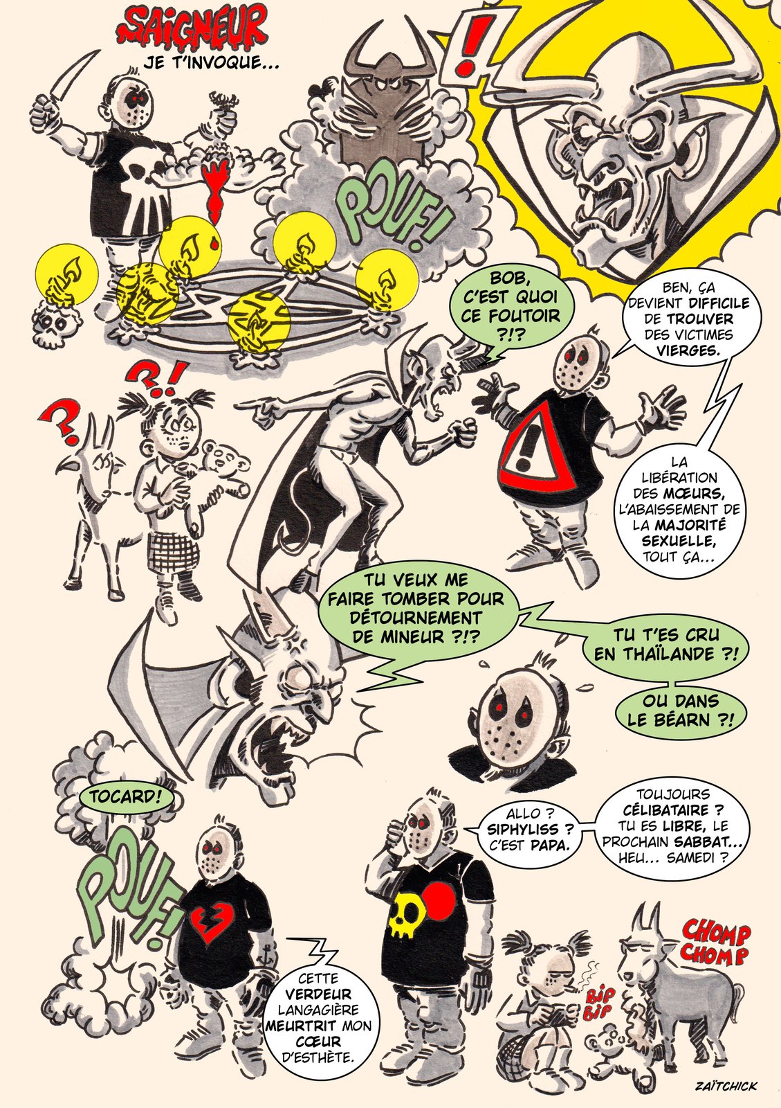 Bob invoque le démon