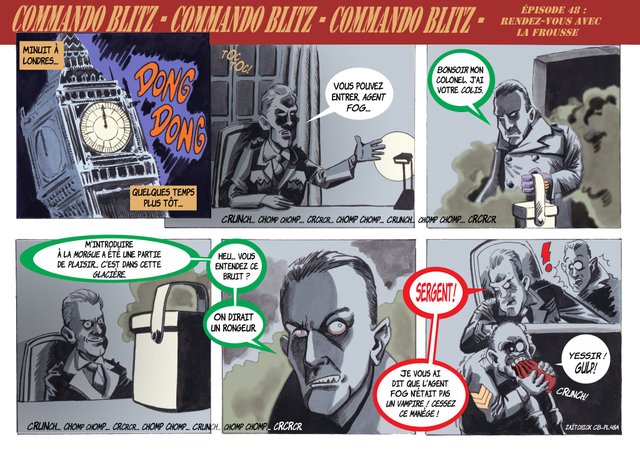 Commando Blitz, épisode 48 : Rendez-vous avec la Frousse.