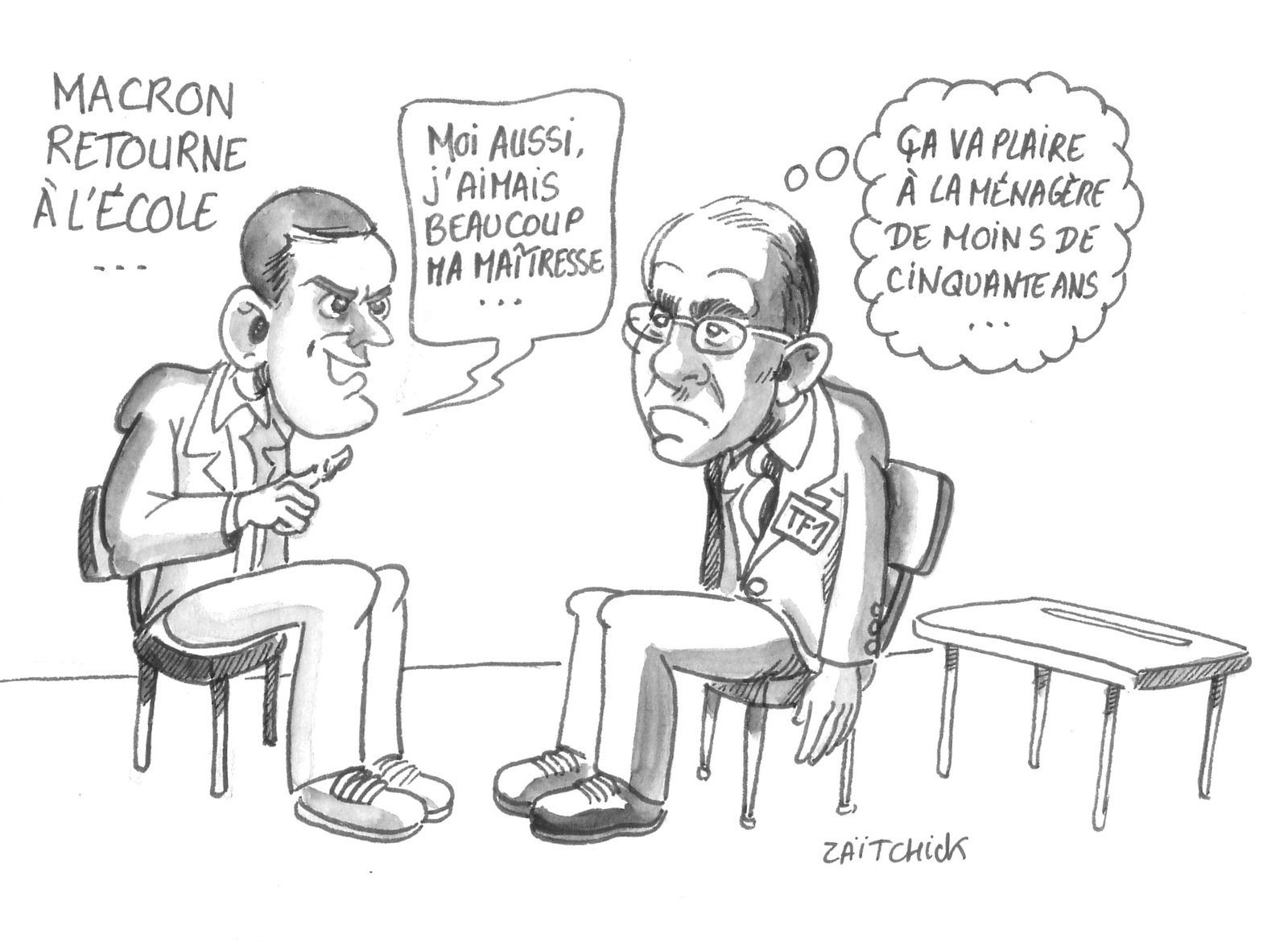 Macron fait la leçon...