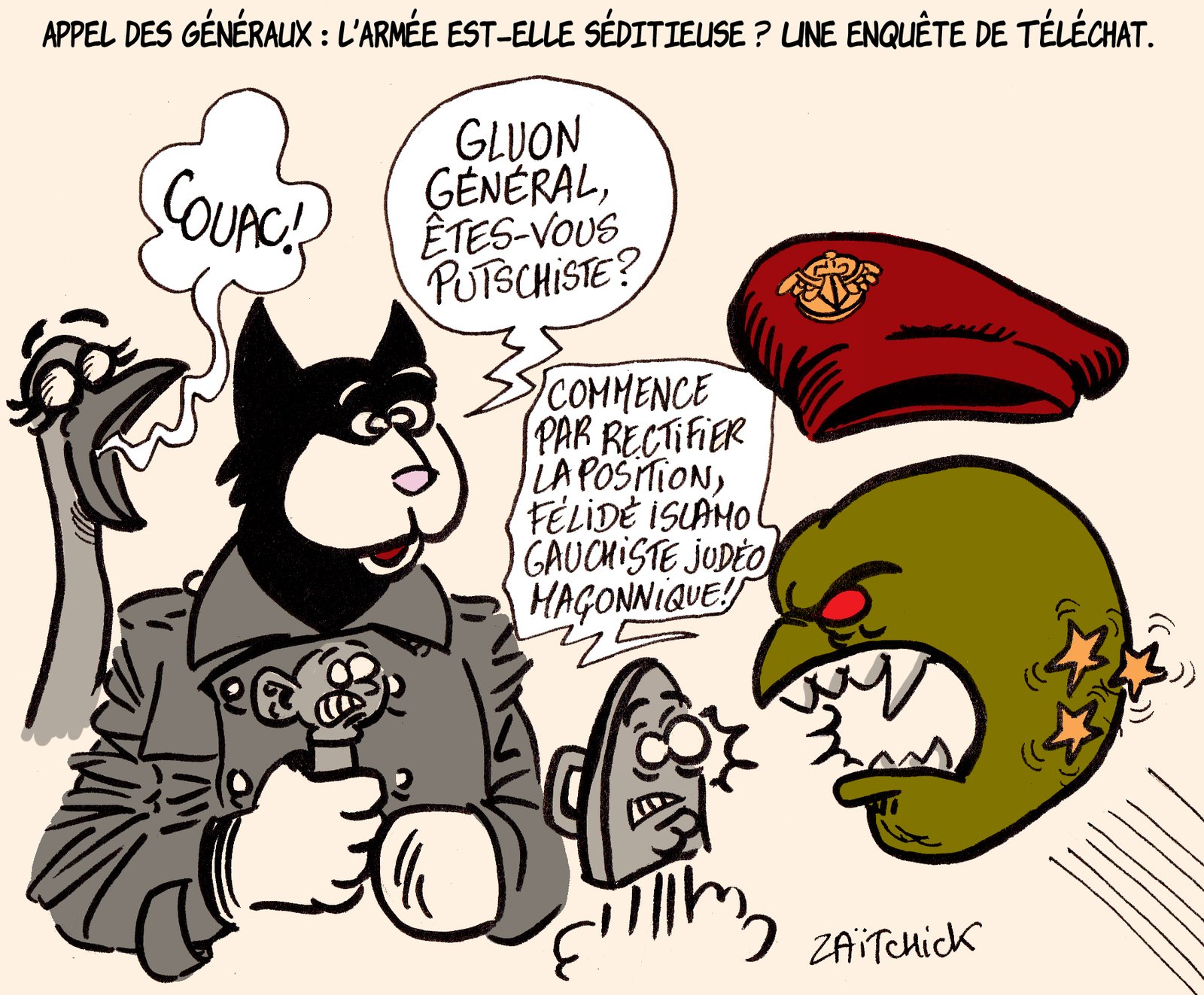 Télé à chat