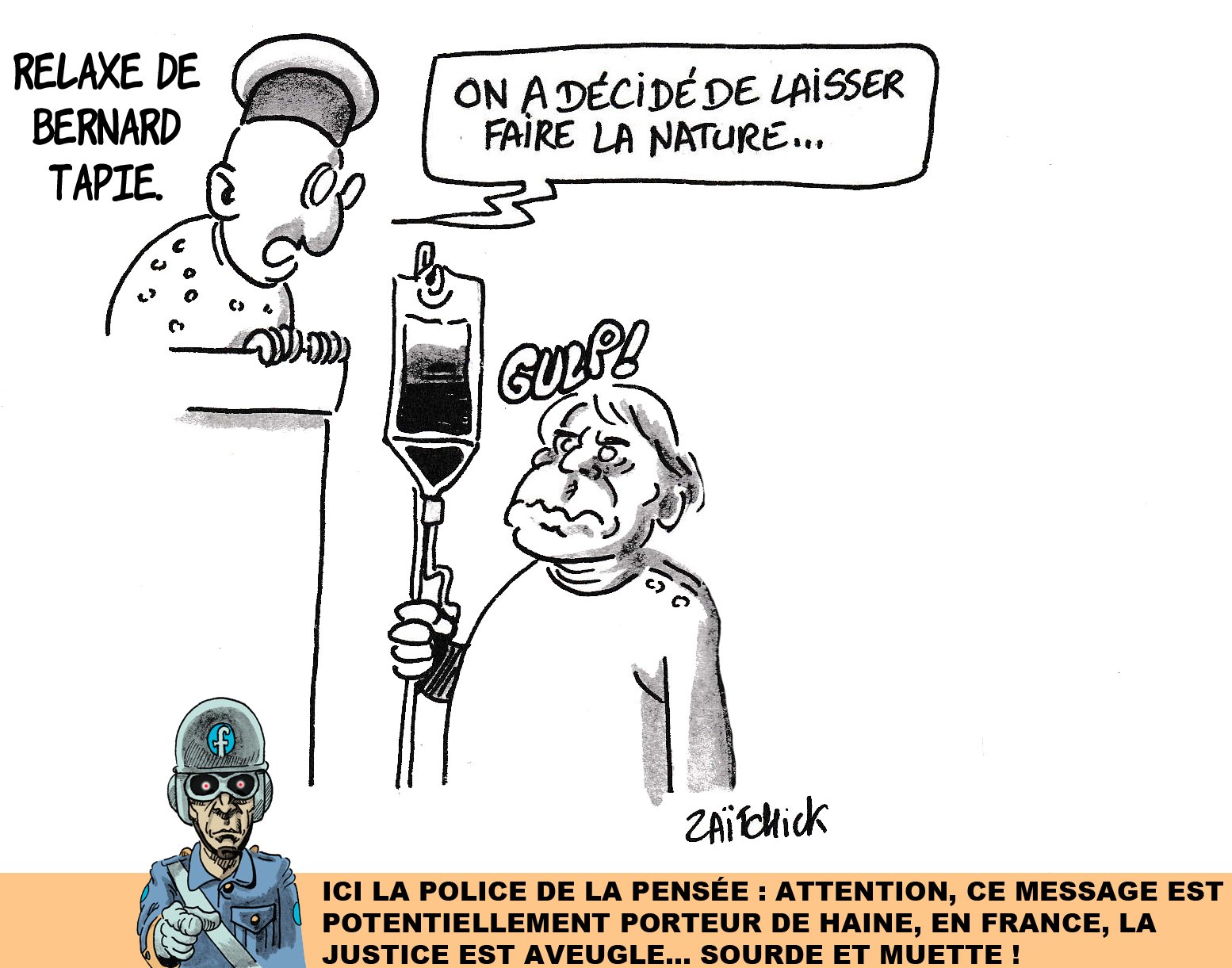 Une justice relax...