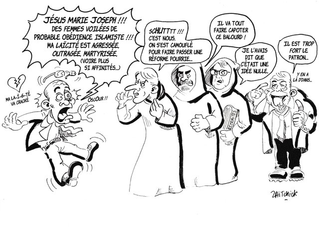 Cachez ce voile que j'ai trop vu.