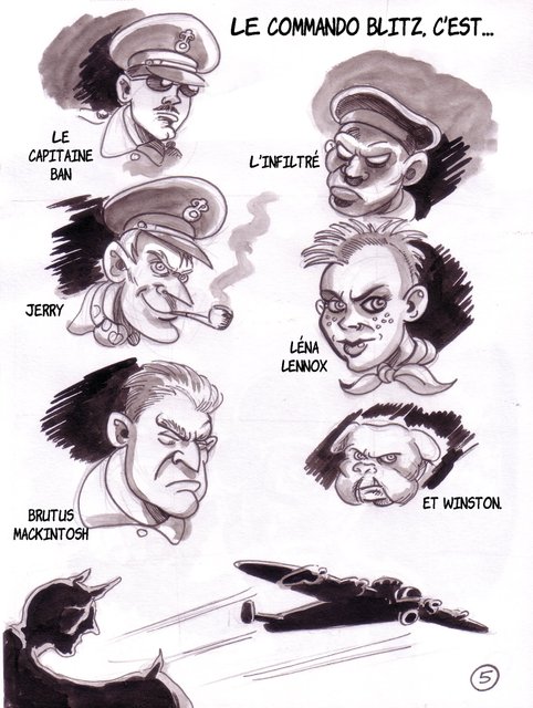 Commando Blitz, dans la Gueule de l'Hadès, planche 5