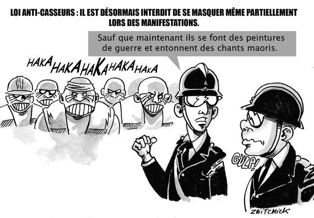 Le Masque et l'aplomb