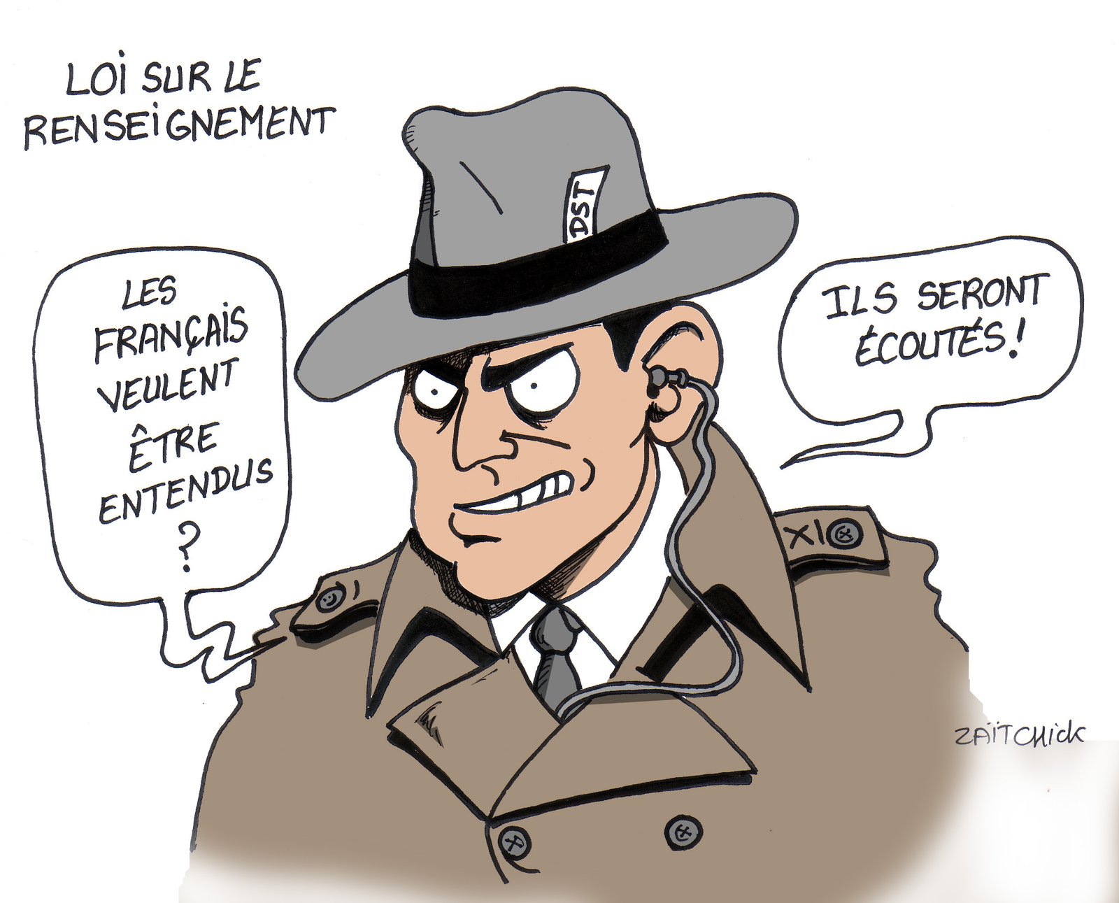 La police au bout du fil.