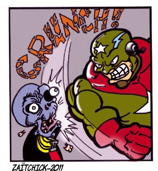 Un peu de brutalité dans un monde de finesse.