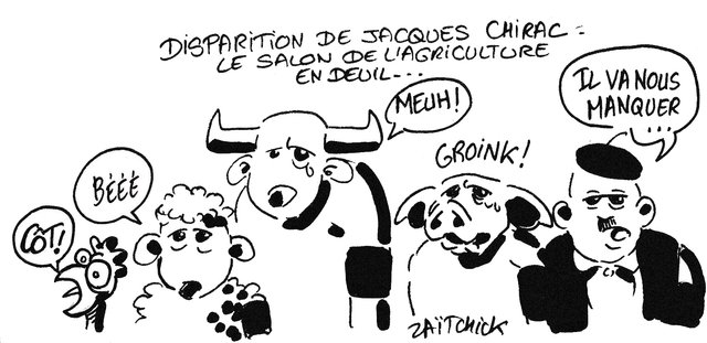 Adieu veau, vache, cochon... (Disparition d'une grosse légume)