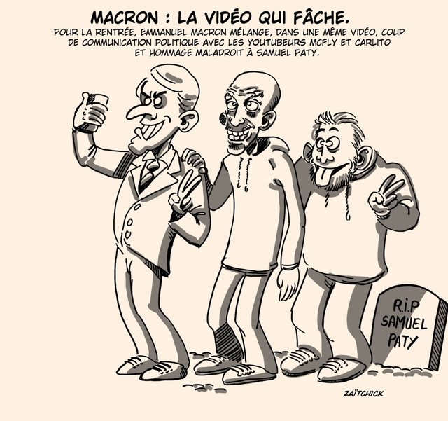 Samuel pâtit de l'hommage