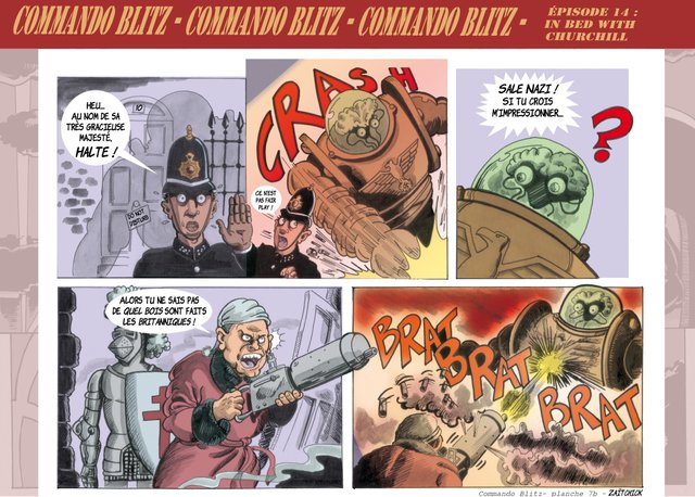 Commando Blitz : In bed with Churchill.