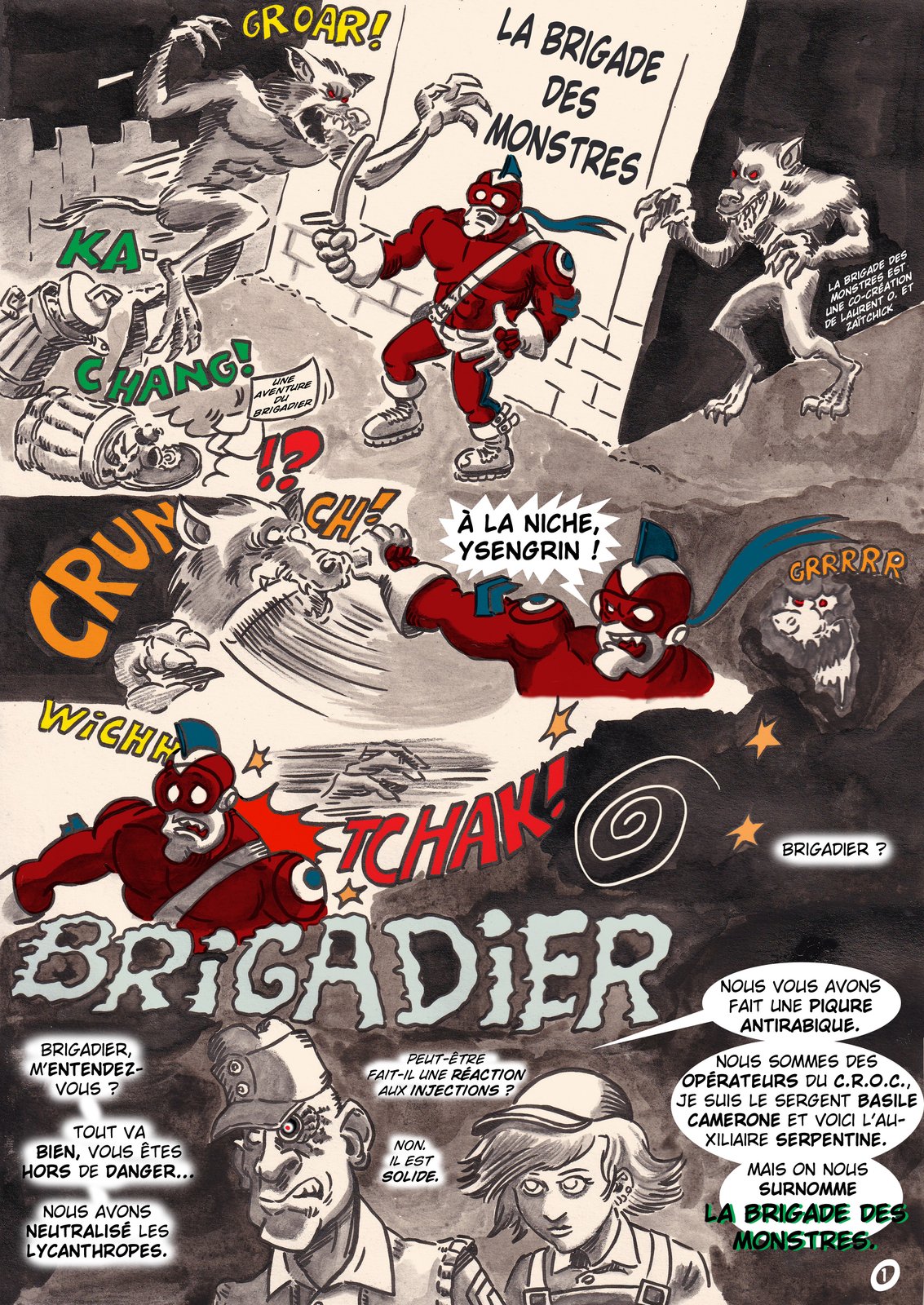 La Brigade des monstres, épisode 1