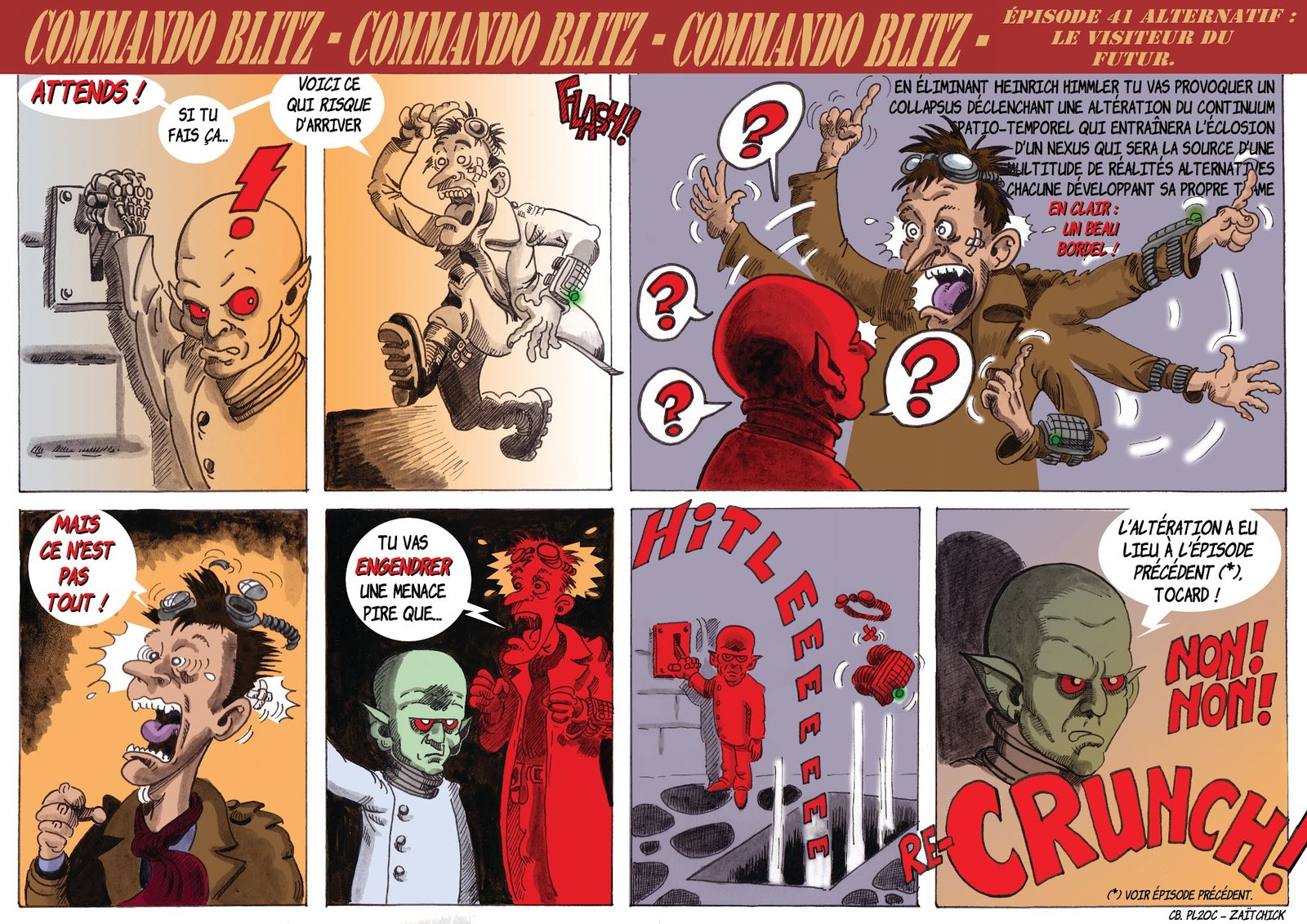 Commando Blitz, épisode 41 alternatif.