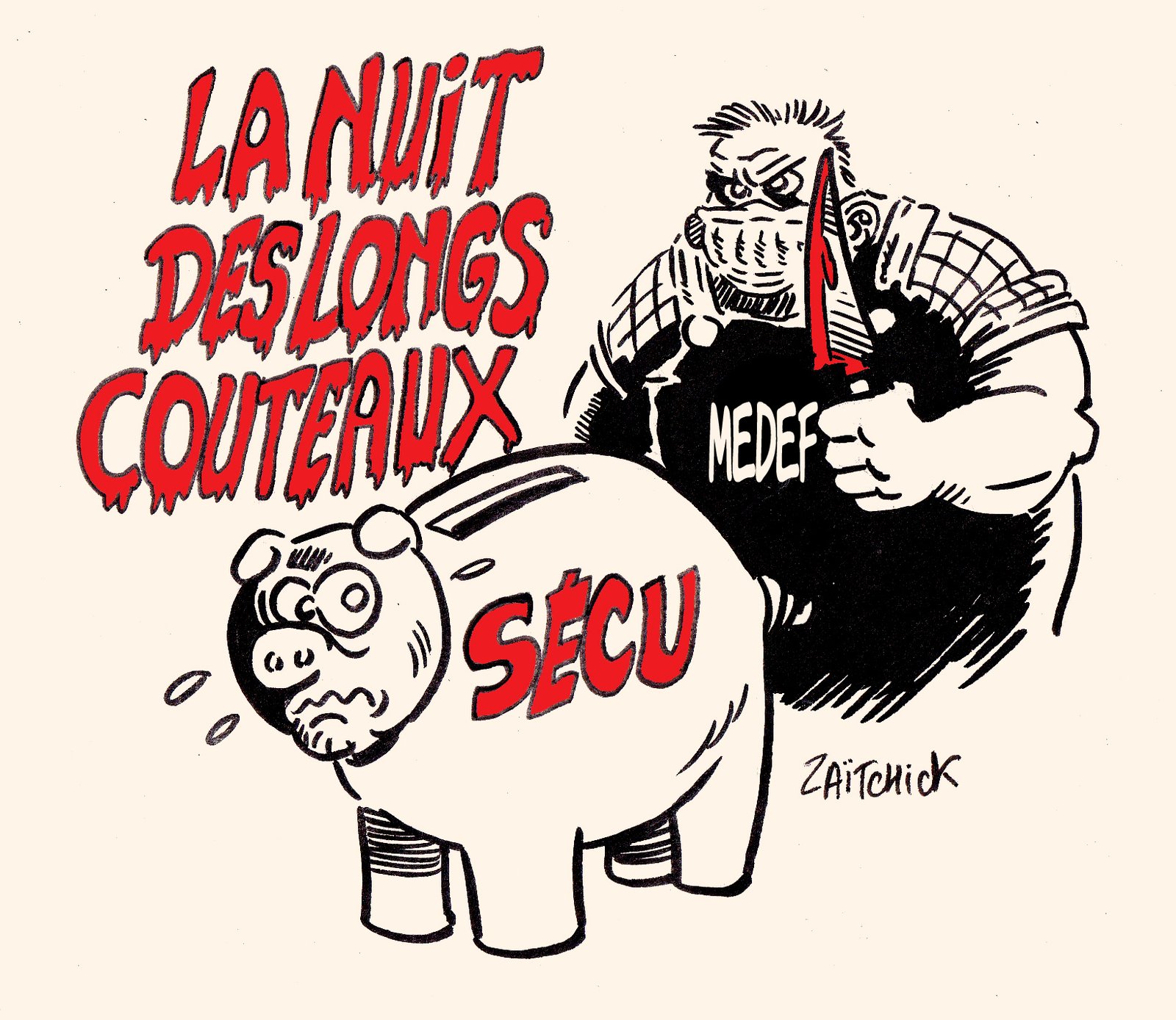 On tue le cochon