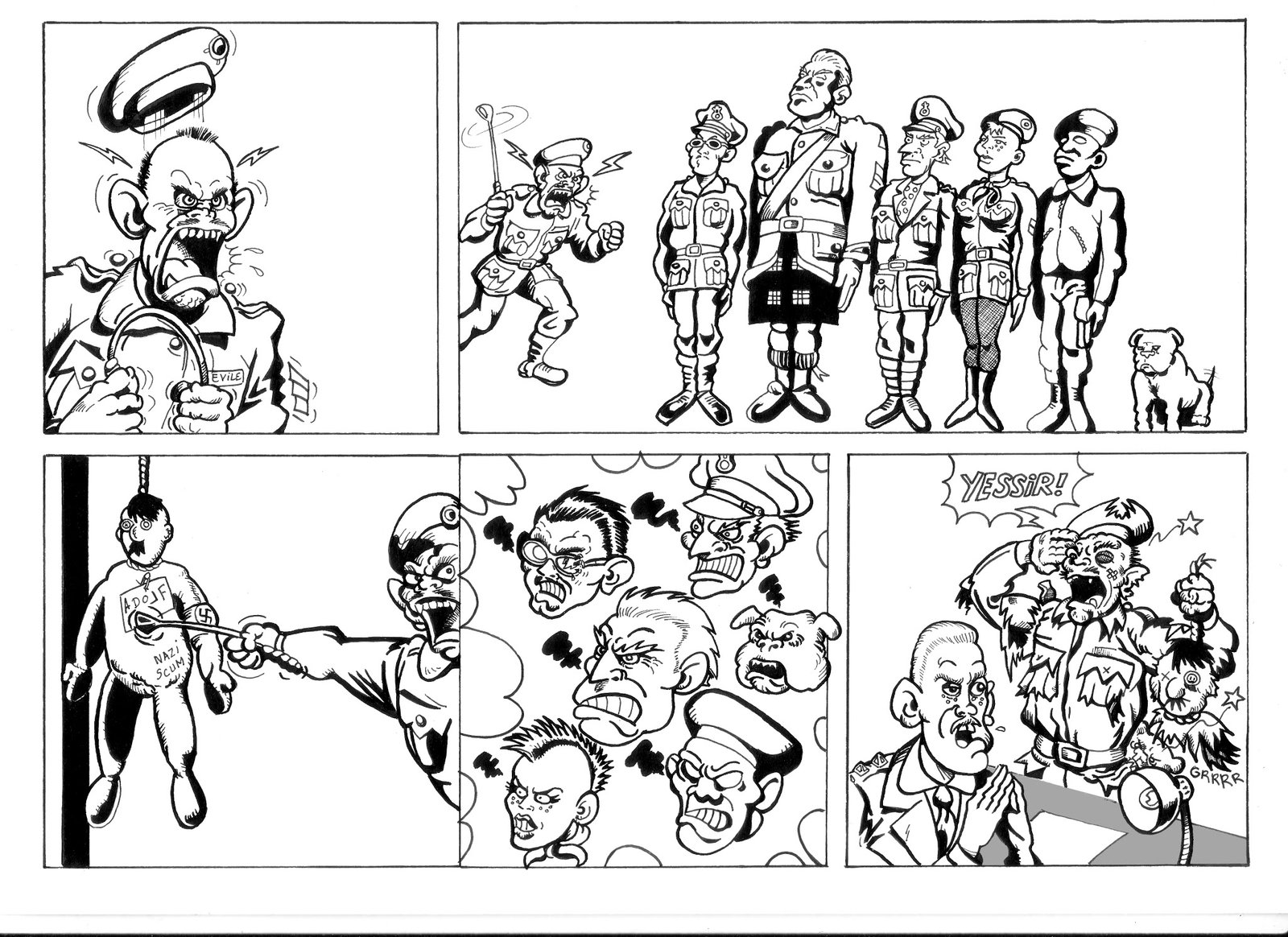 Commando Blitz, 7 et demi et solution des jeux.