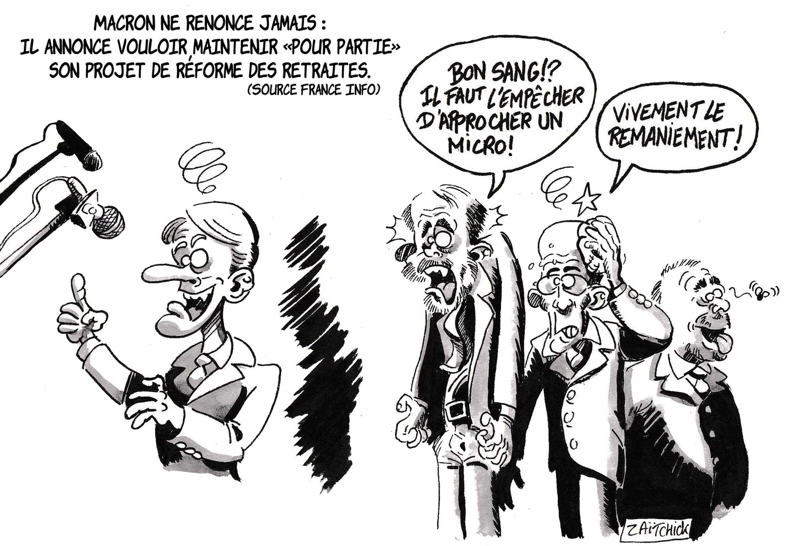 Les Macron ça ose tout...