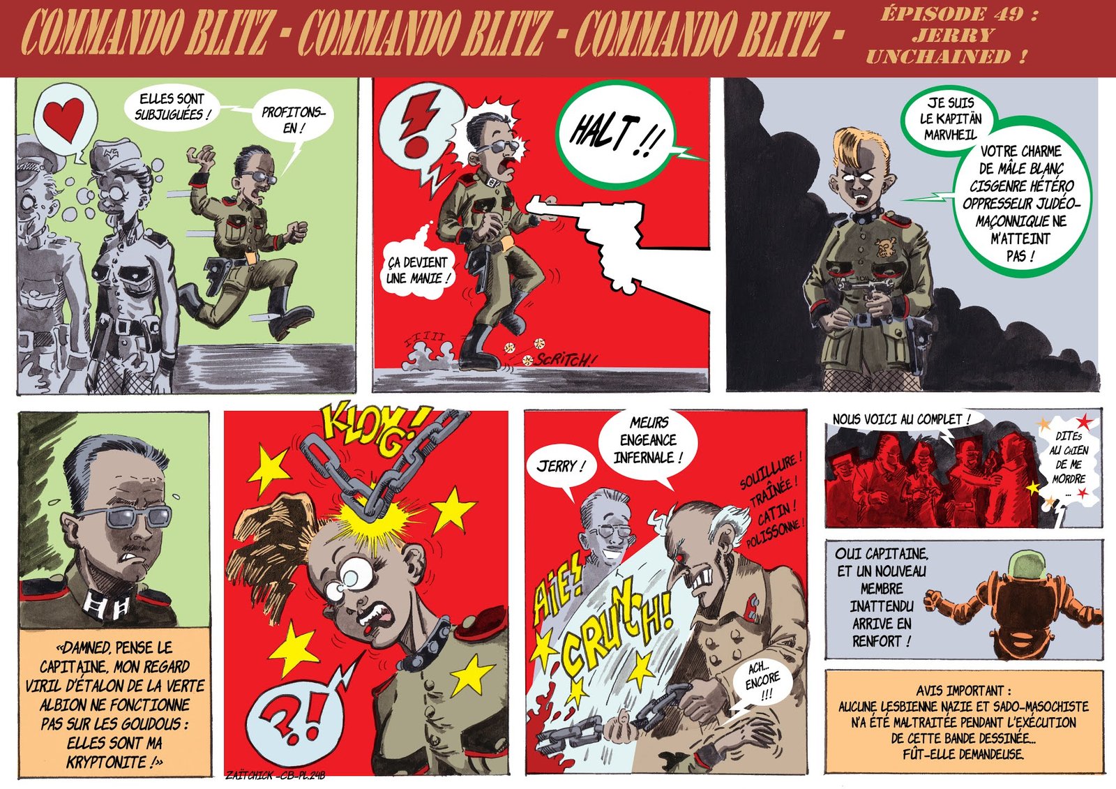 Commando Blitz, épisode 49 : Jerry unchained !