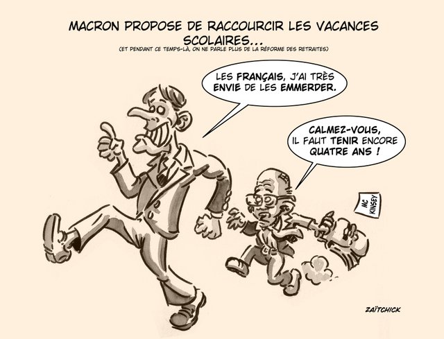 Les vacances du pouvoir
