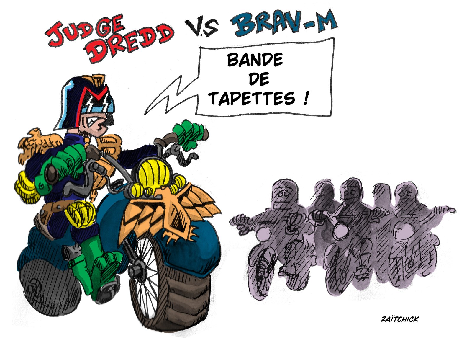Judge Dredd n'aime pas les amateurs
