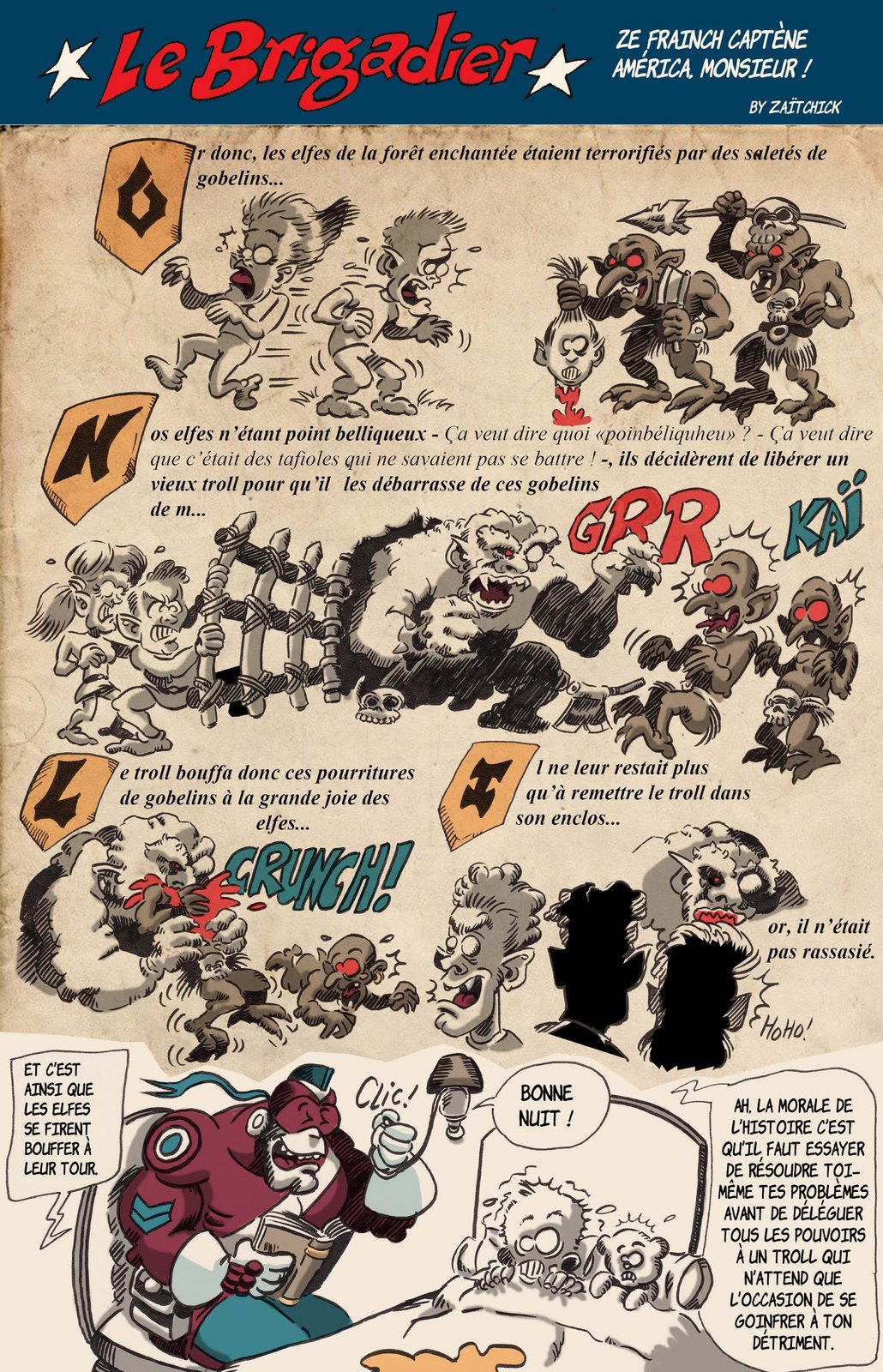 Les belles histoires du Brigadier...