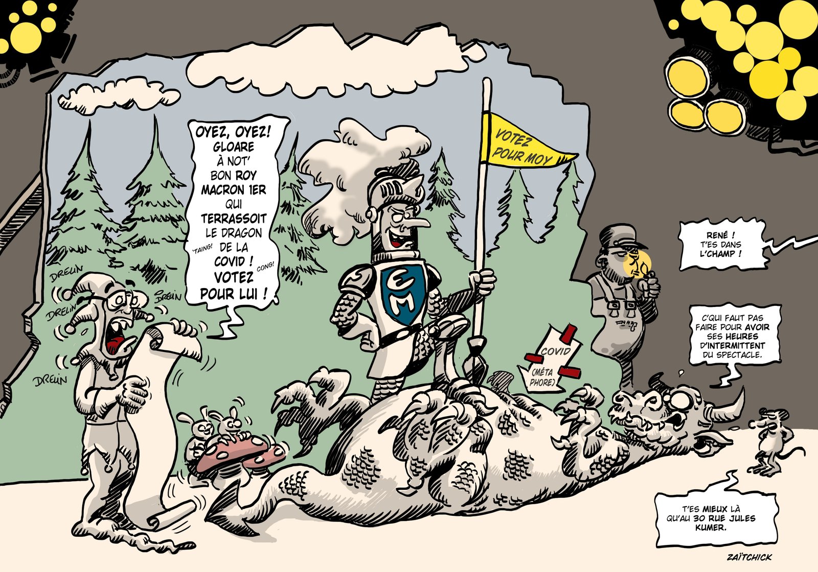 Message à caractère désinformatif