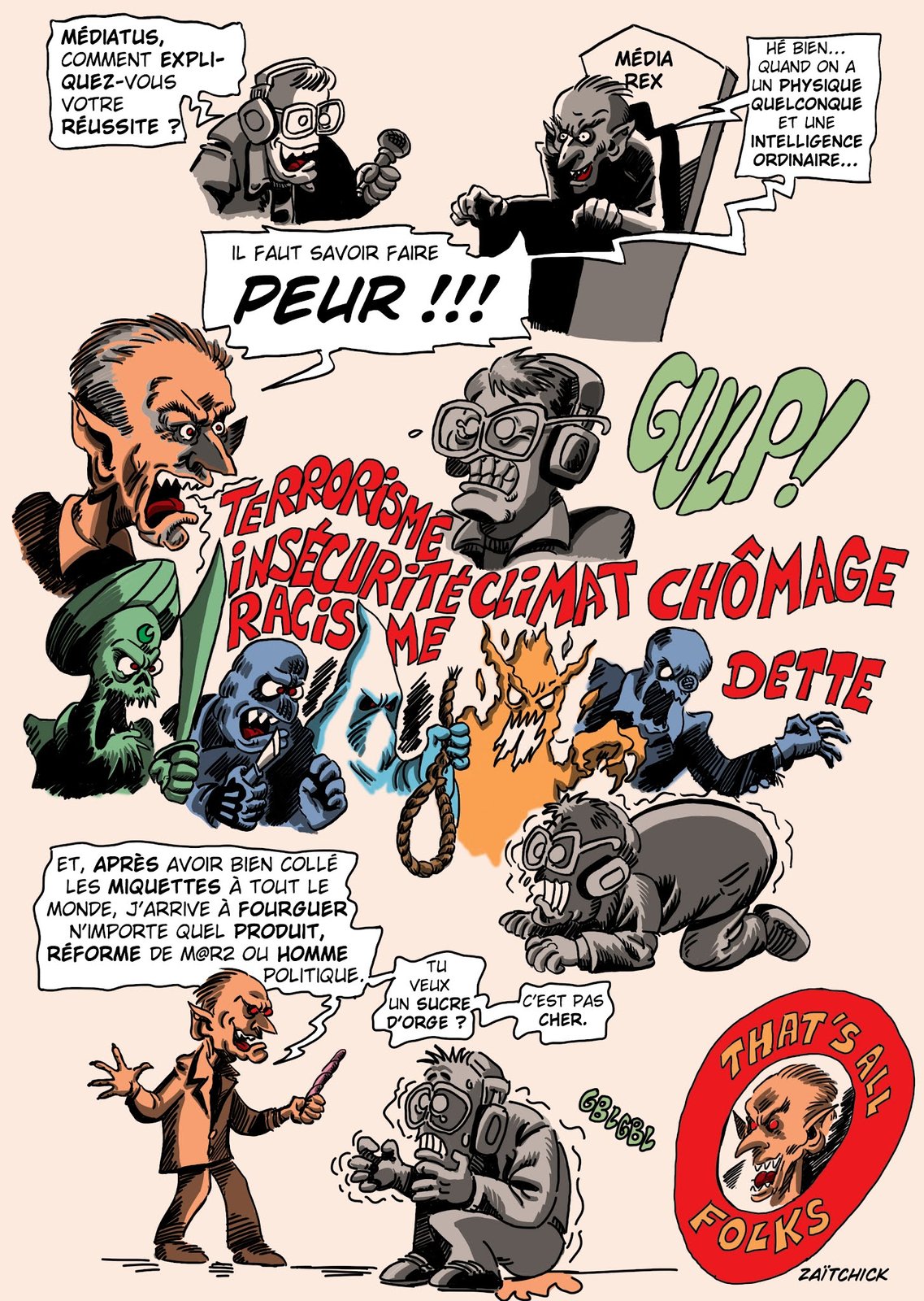 La stratégie de la frousse