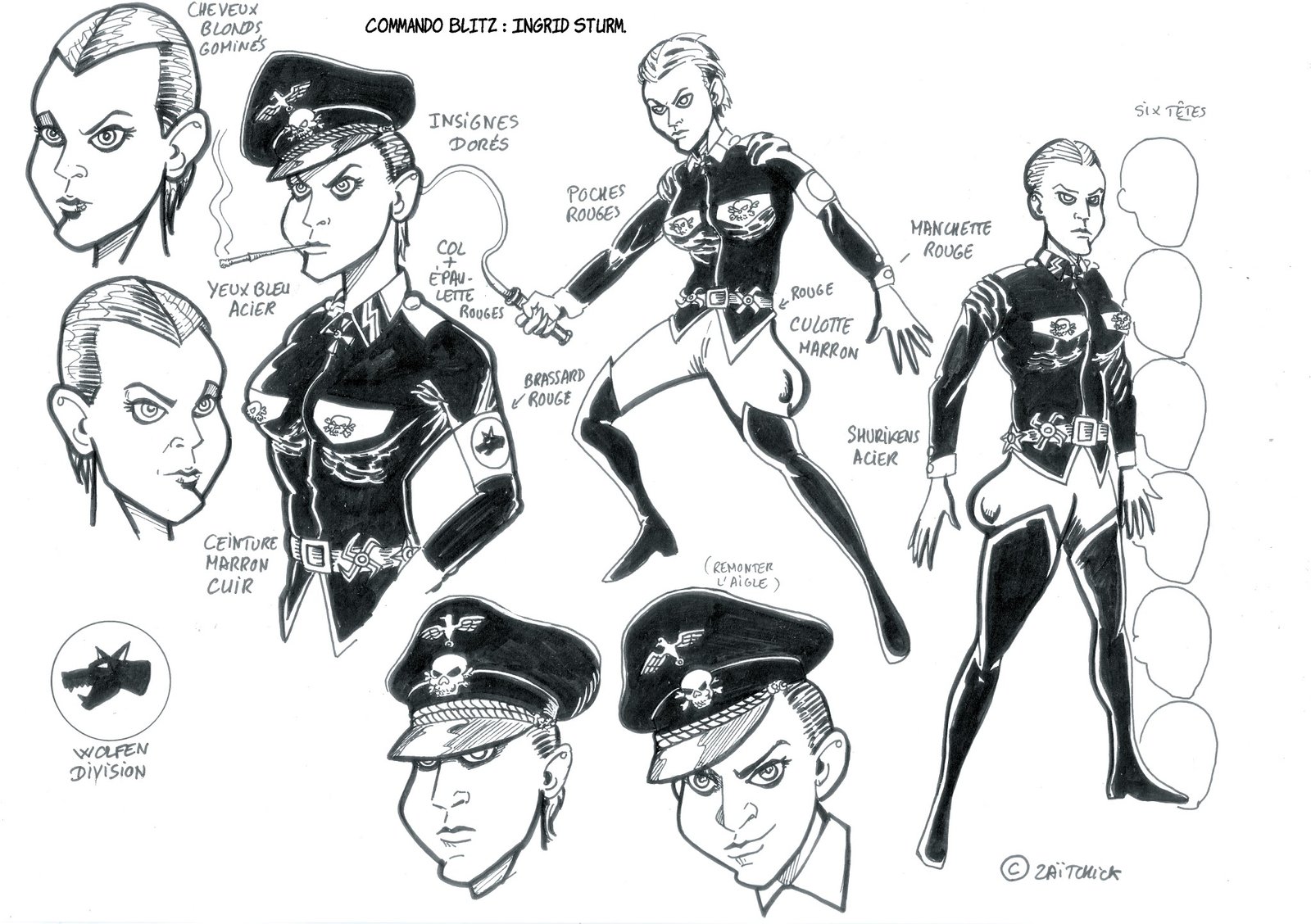 Commando Blitz : Ingrid Sturm