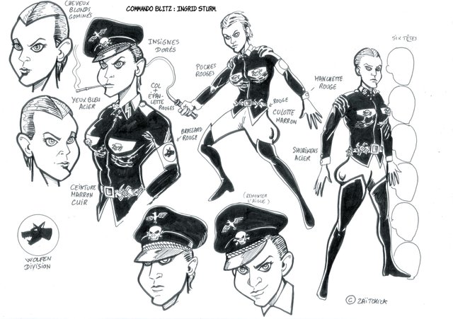 Commando Blitz : Ingrid Sturm