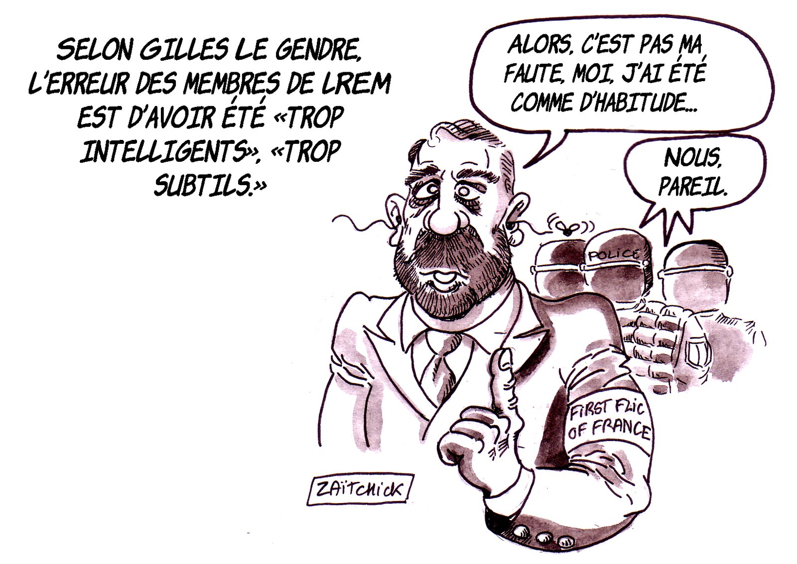 Le charme discret de LREM...