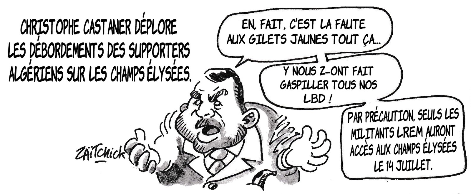 La coupe déborde...