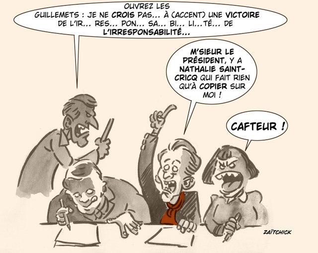 Une presse qui se tient sage