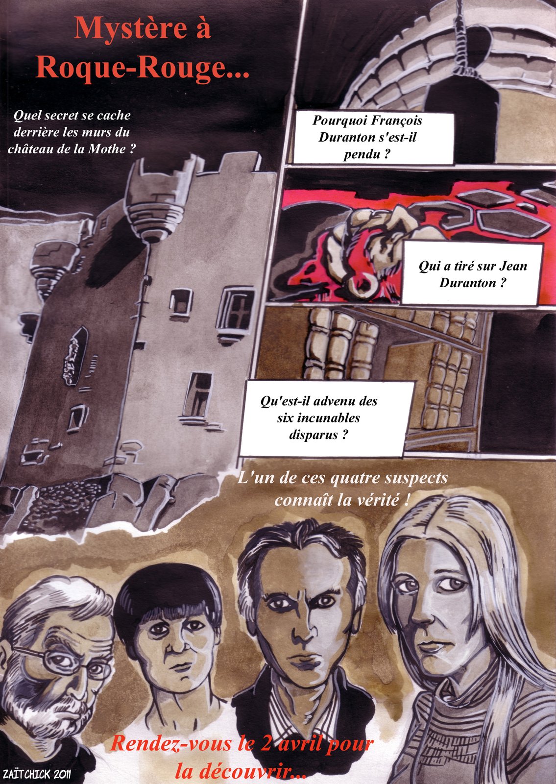 Mystère à Roque-Rouge.