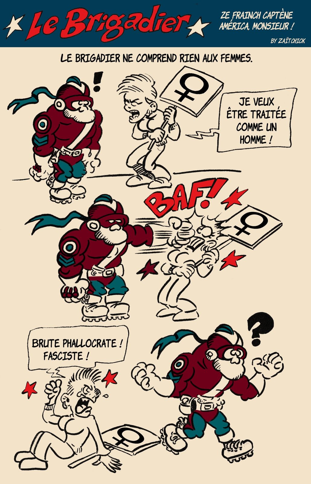 Le Brigadier ne comprend rien aux femmes