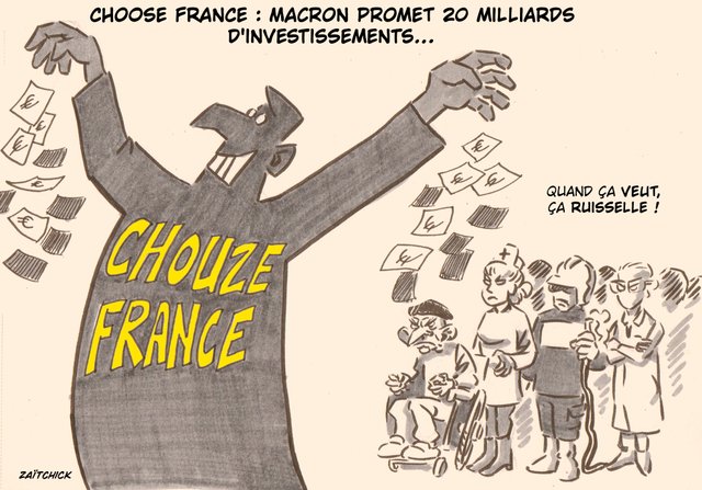 Le Macron show in Versailles !