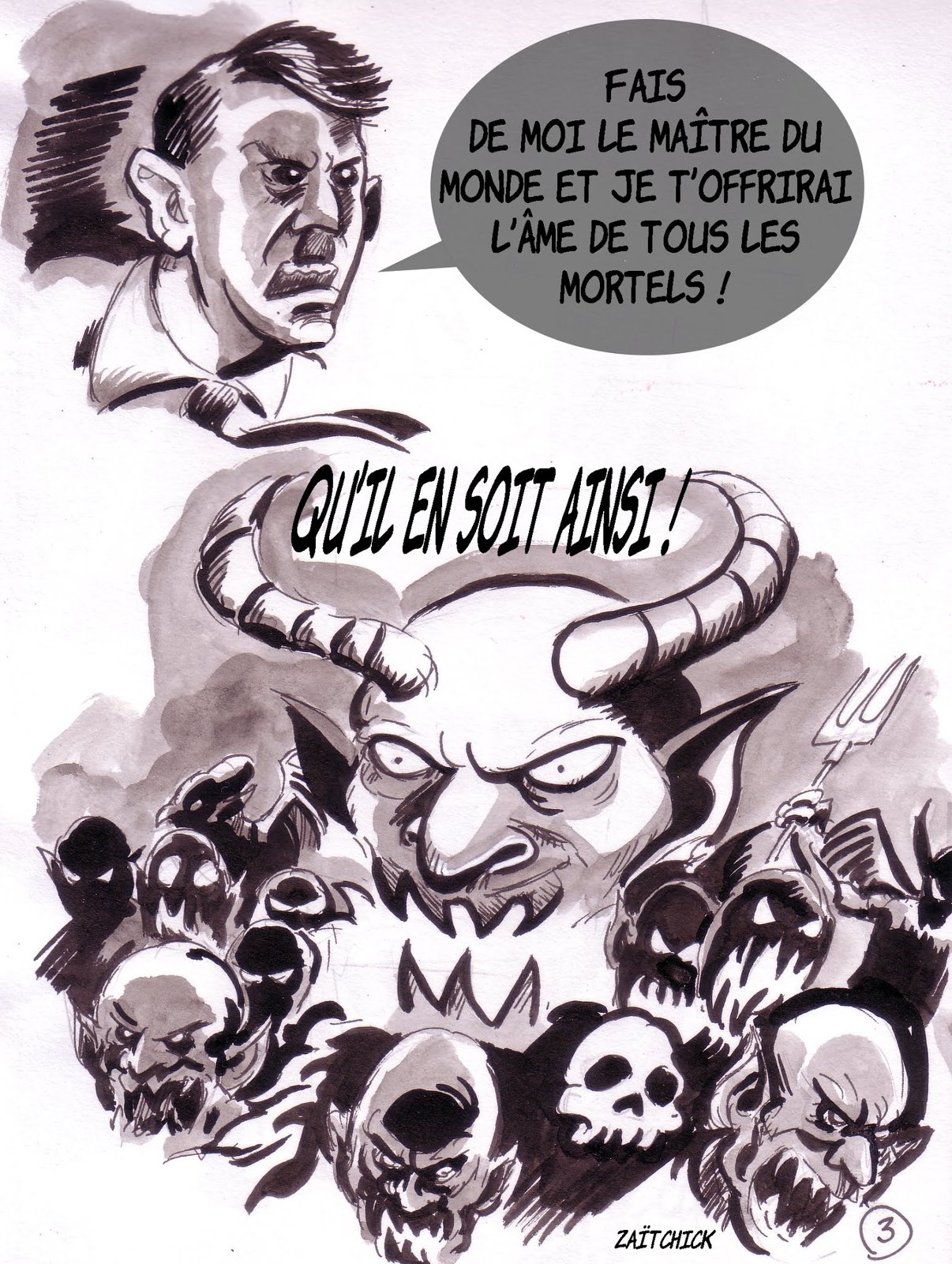 Commando Blitz, dans la Gueule de l'Hadès, planche 3