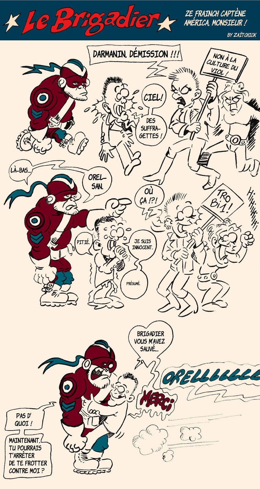 Le Brigadier et Gérald