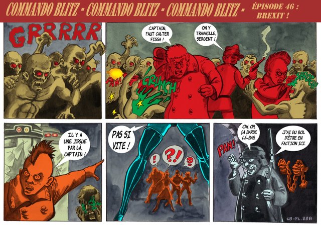 Commando Blitz, planche 23A : Brexit !