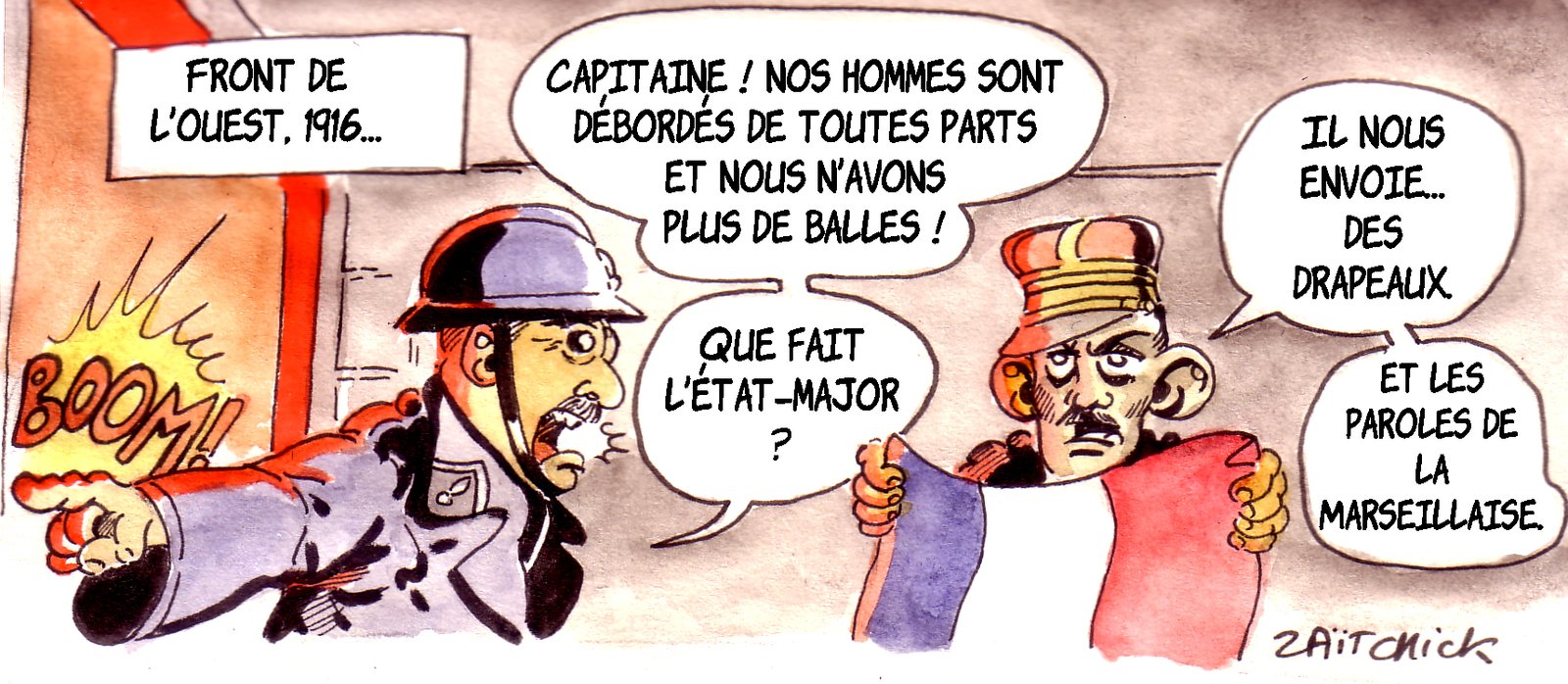 Drapeau cache-misère