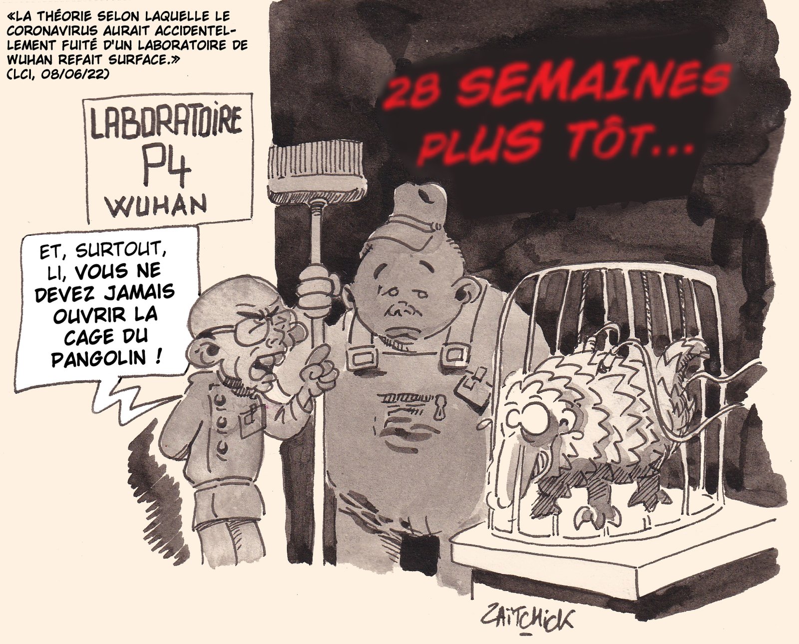 Le retour du Pangolin refoulé