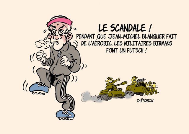 Tou tou iou tou en Birmanie