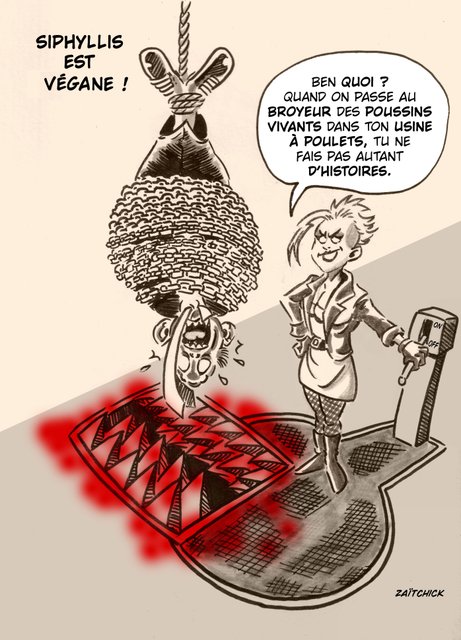 Siphyllis broie du (marché) noir.