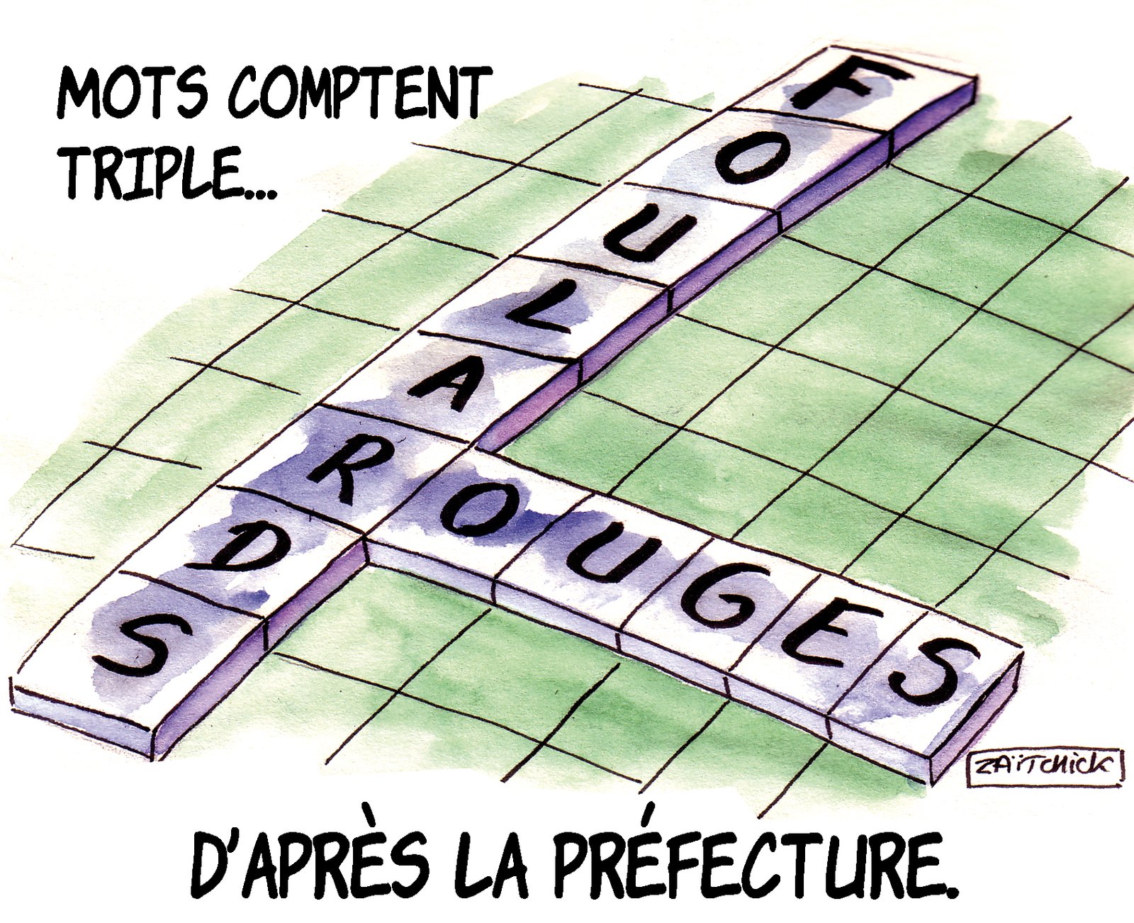 Le rouge est la couleur de la (contre) révolution.