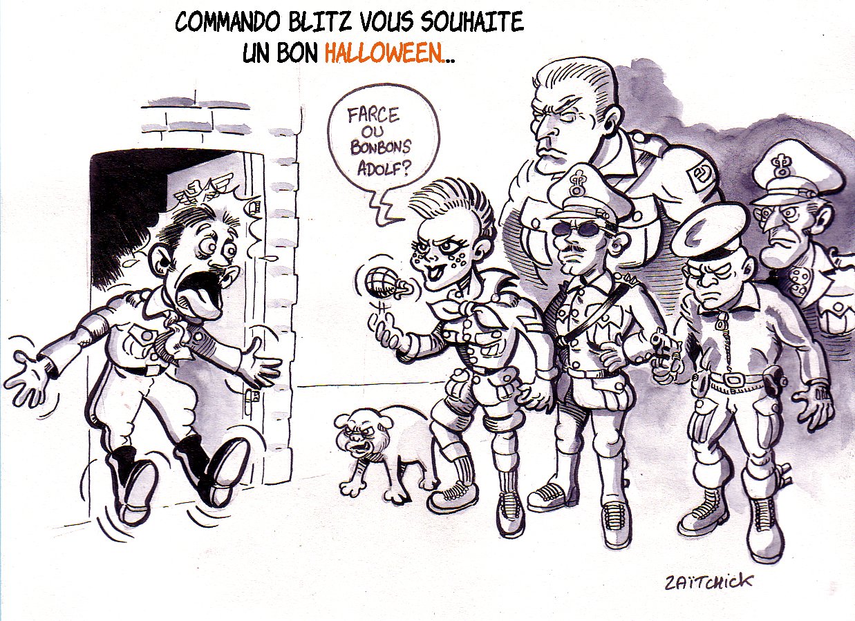 Le Commando Blitz vous souhaite un bon Halloween