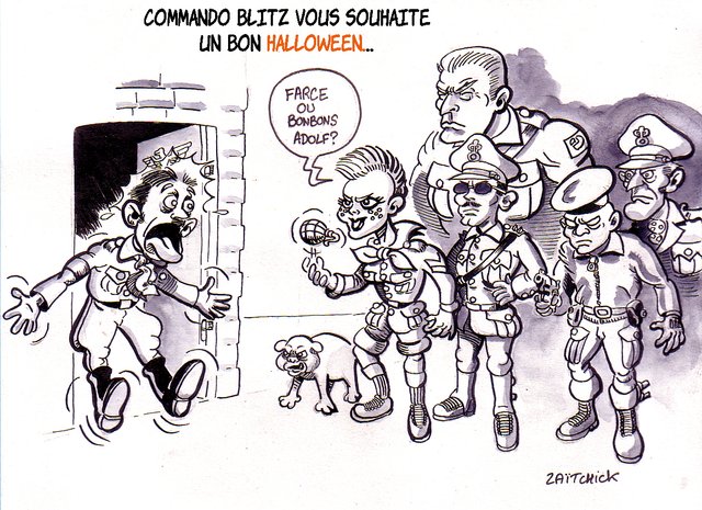 Le Commando Blitz vous souhaite un bon Halloween
