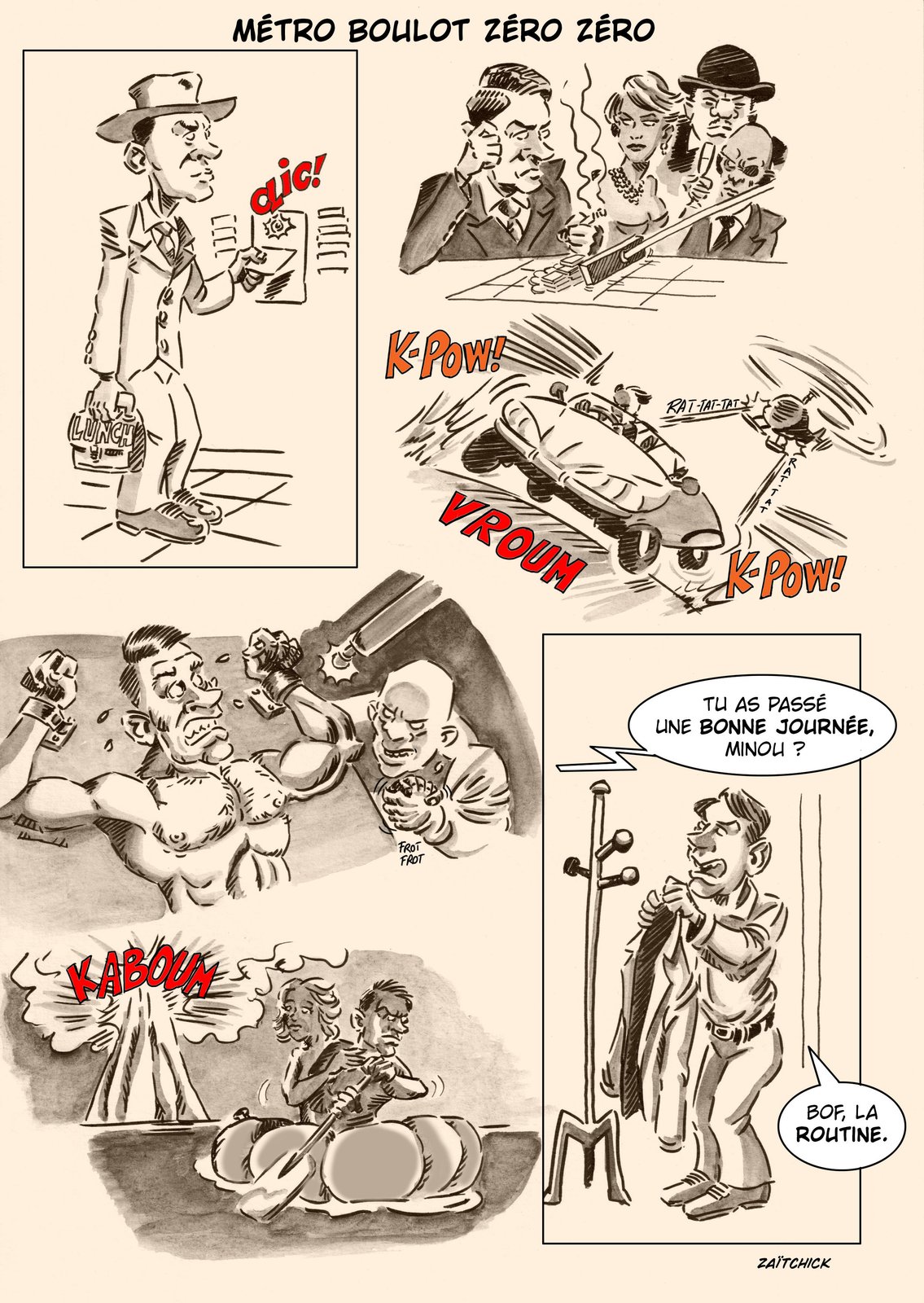 Une journée ordinaire