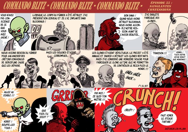 Commando Blitz, épisode 55, Sanglantes confessions