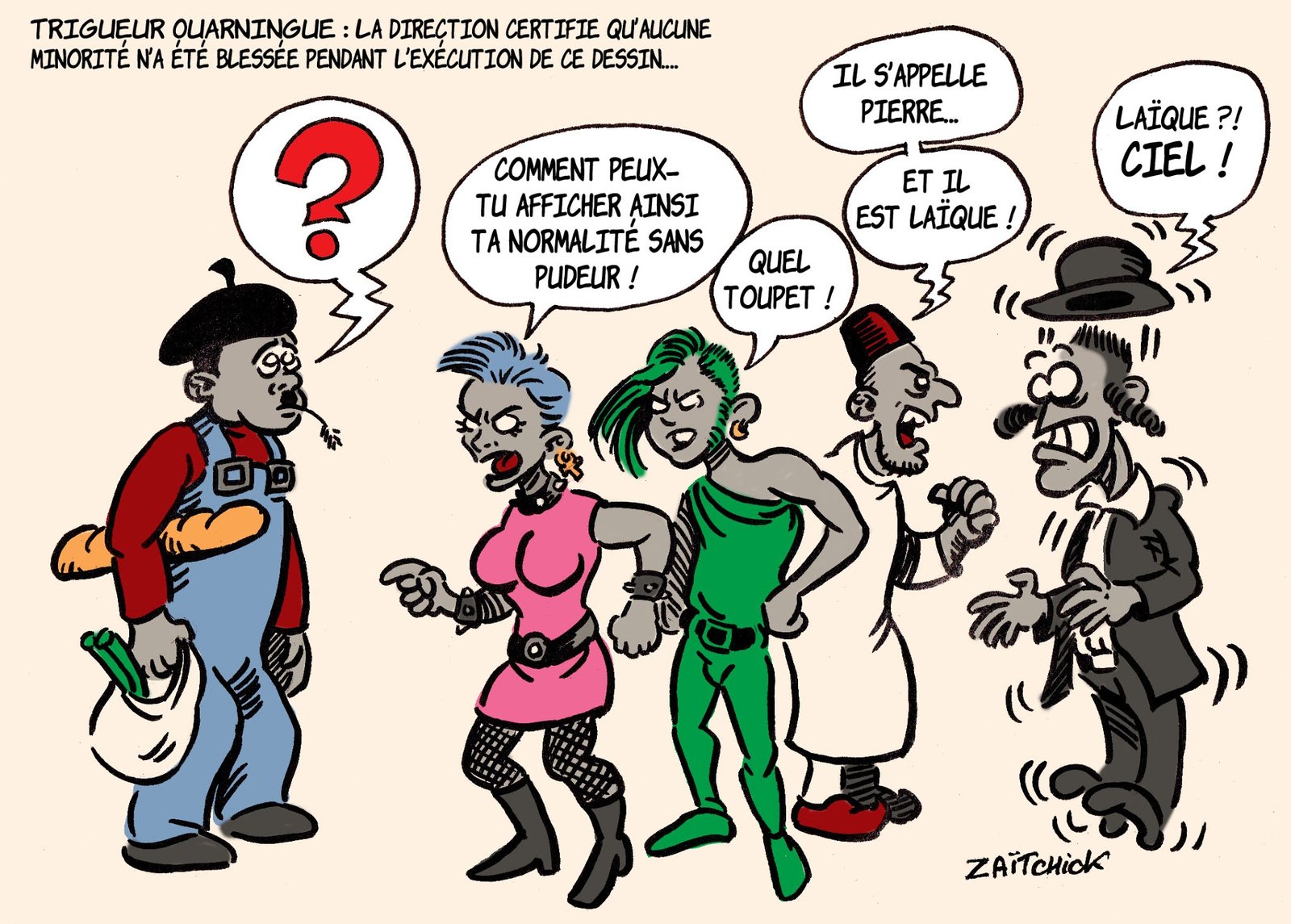 Et la tolérance, papa ?