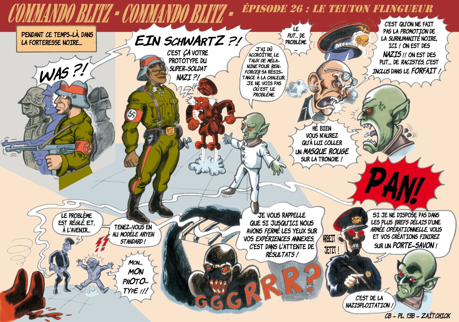 Commando Blitz, épisode 26 : le Teuton flingueur