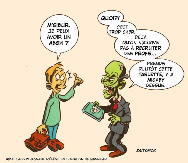 Élève en situtation de non-AESH