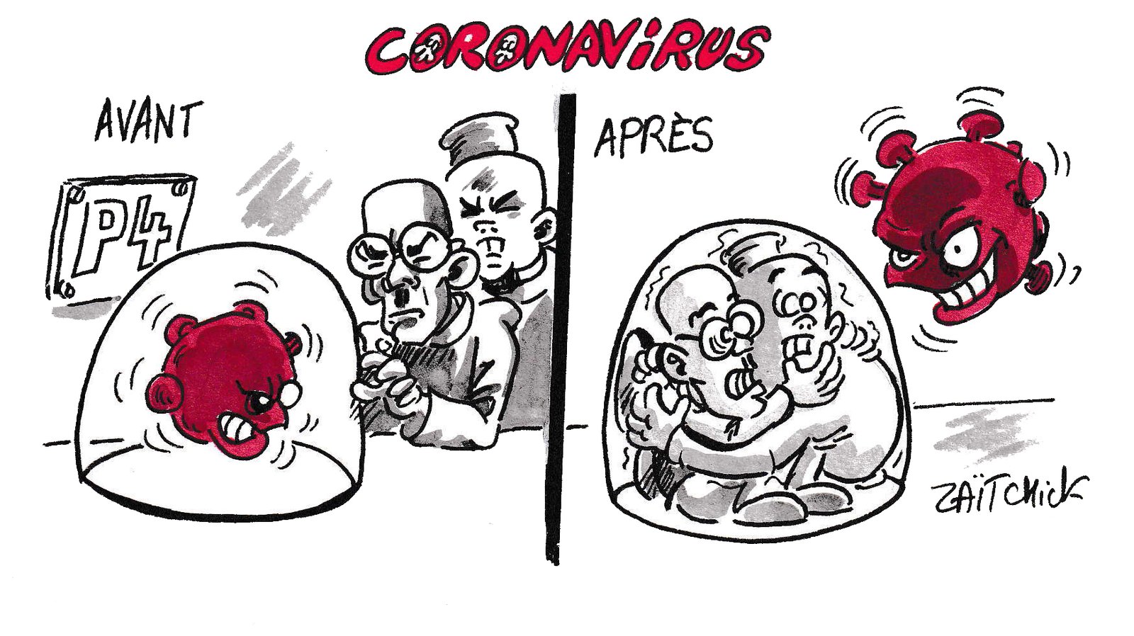 Virus déconfiné