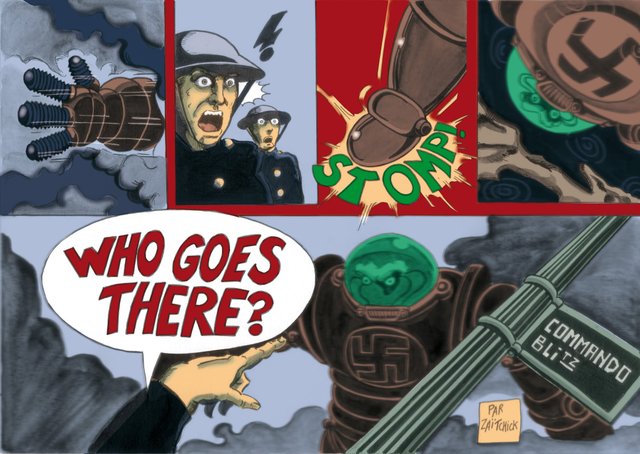 Commando Blitz : Who goes there ?