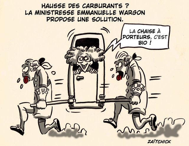 Chauffeur, à Versailles.